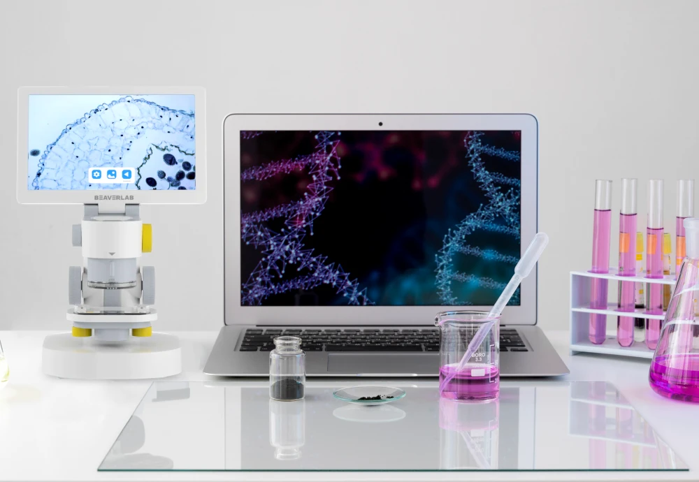 digital microscope connect to computer